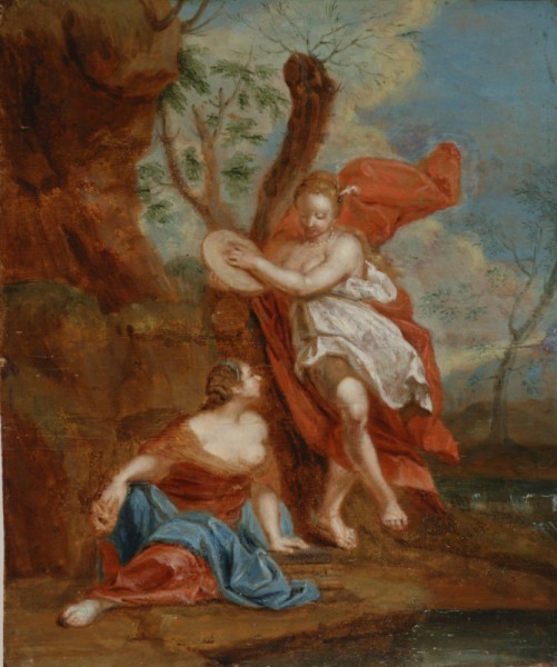 Nicolas Vleughels, Thalia and Terpsichore